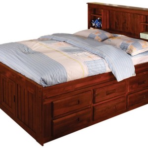 Full Size Bookcase Bed