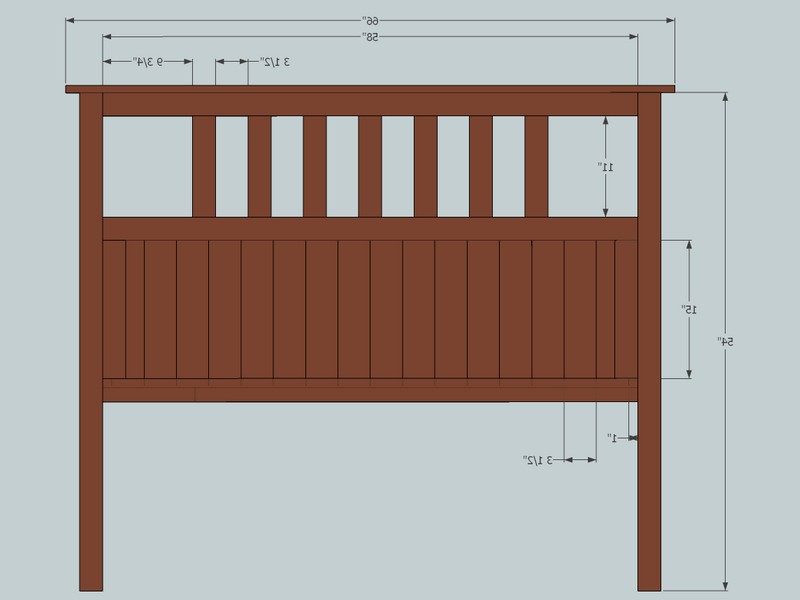 Full Size Headboard Plans