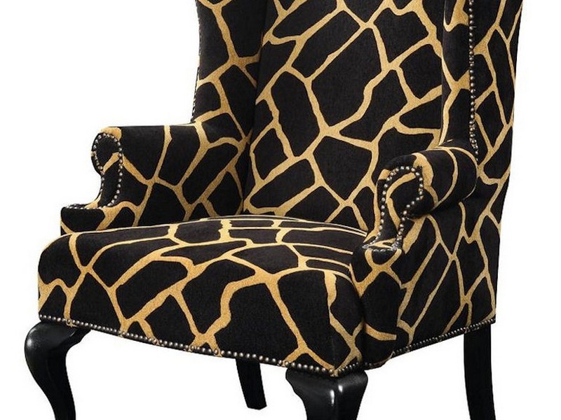 Giraffe Print Chair