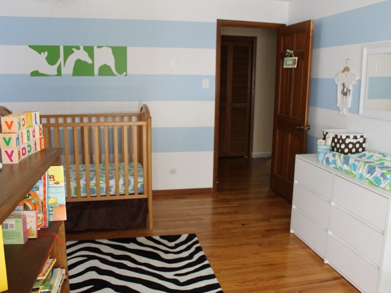 Giraffe Print Rug Nursery