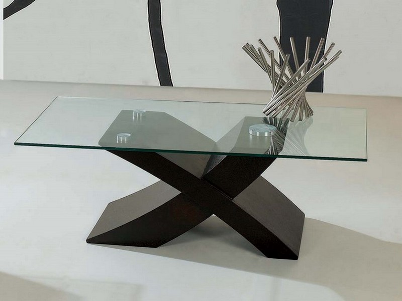 Glass And Wood Coffee Tables