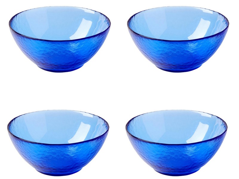 Glass Cereal Bowls Set