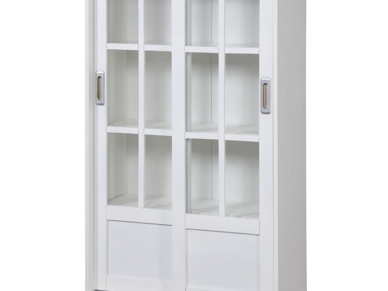 Glass Door Bookshelf