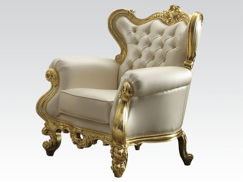 Gold Accent Chair