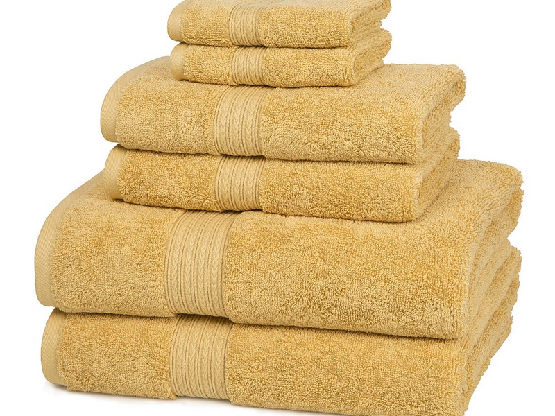 Gold Bath Towels