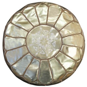 Gold Moroccan Pouf Australia