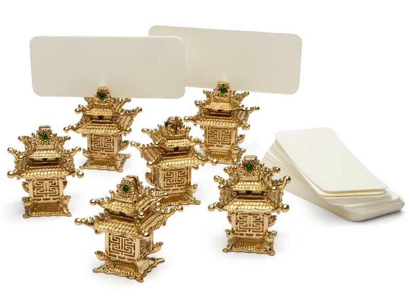 Gold Table Number Holders