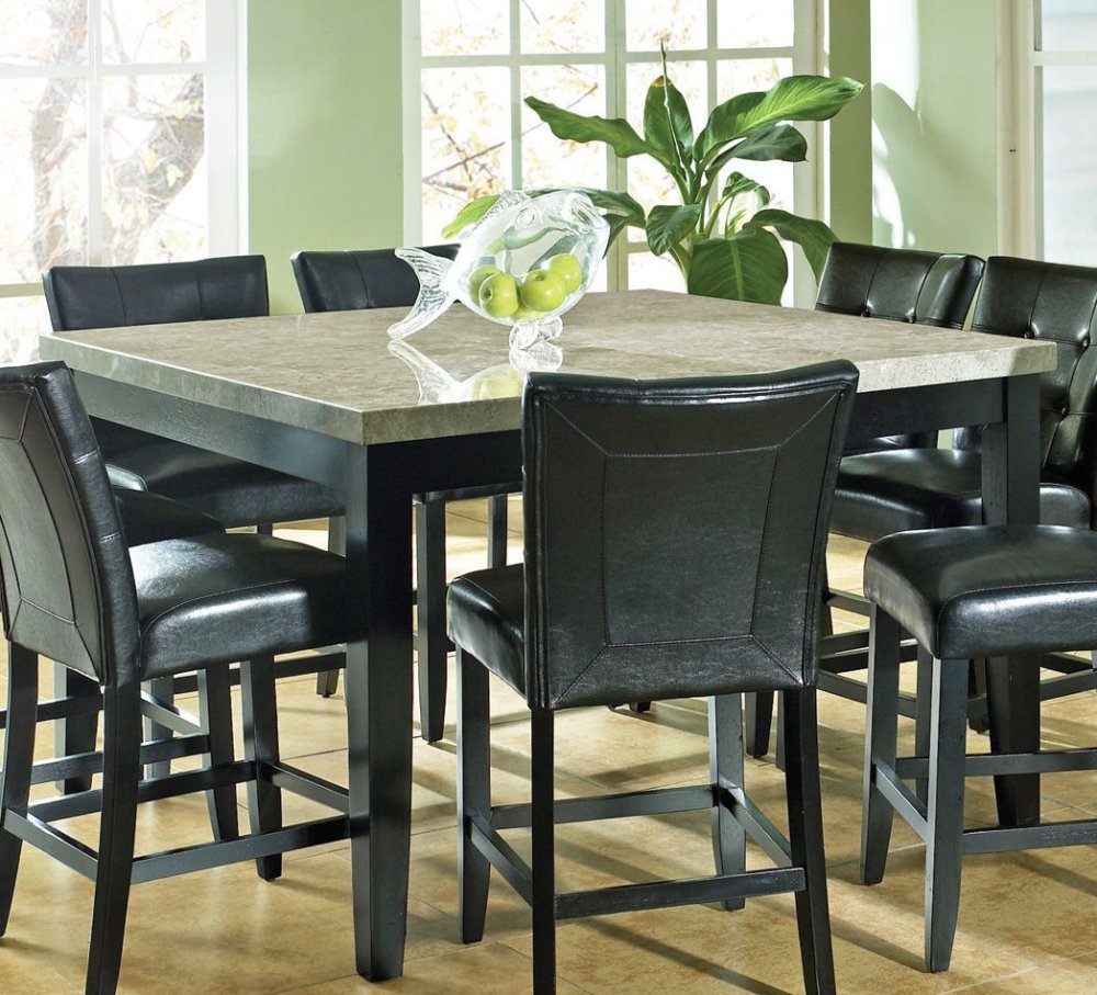 Granite Top Dining Table Set