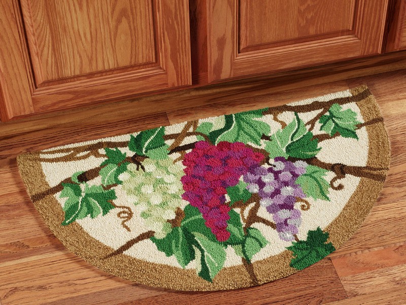 Grape Kitchen Rug Sets