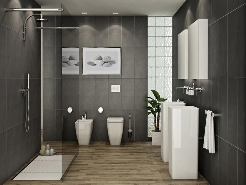 Gray Bathroom Color Combinations