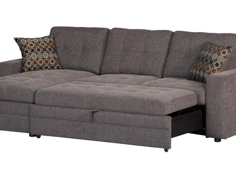 Gray Sectional Sleeper Sofa