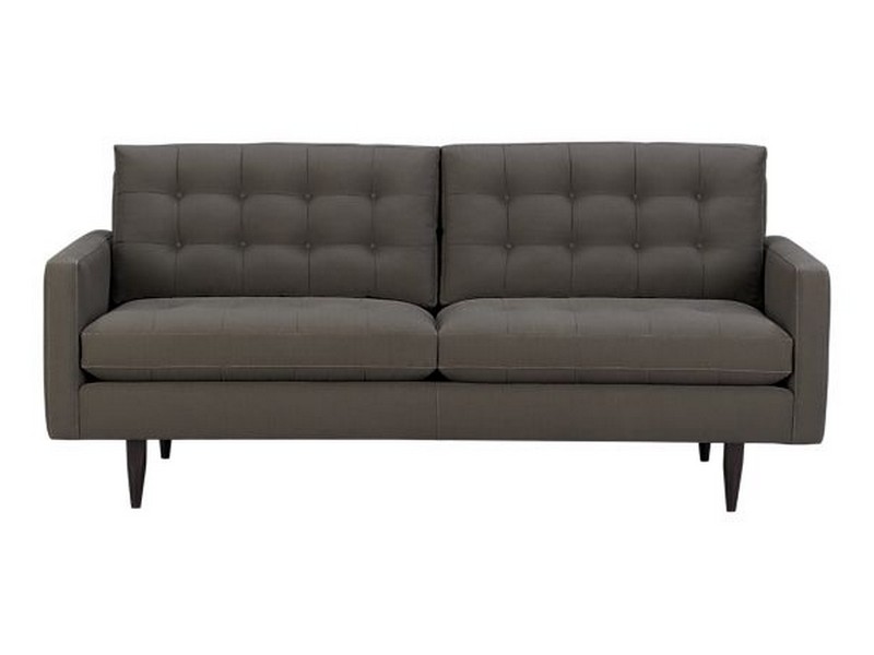 Gray Tufted Couch