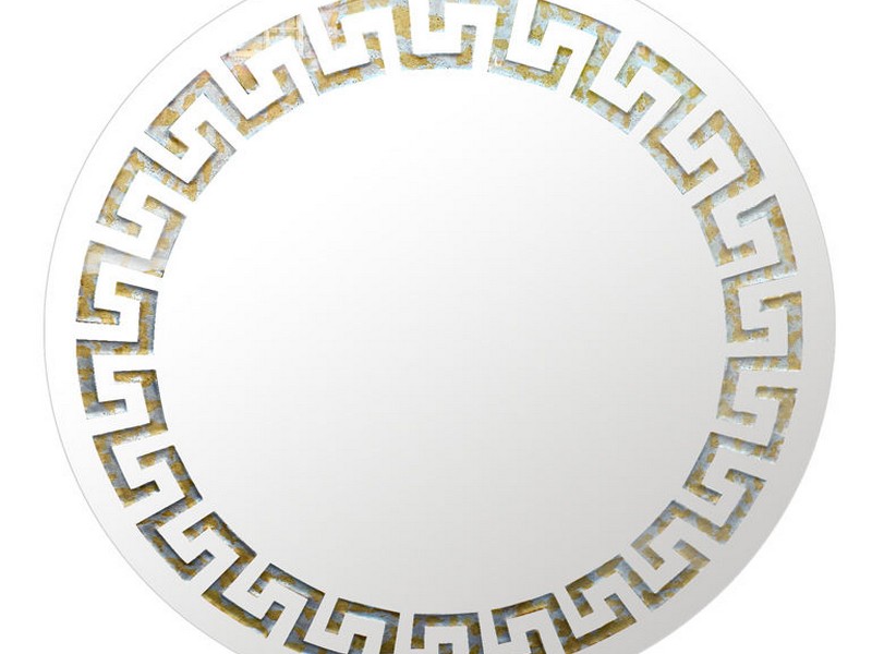 Greek Key Wall Mirror