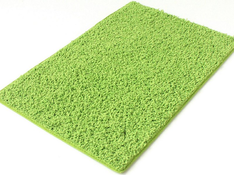 Green Shag Area Rug