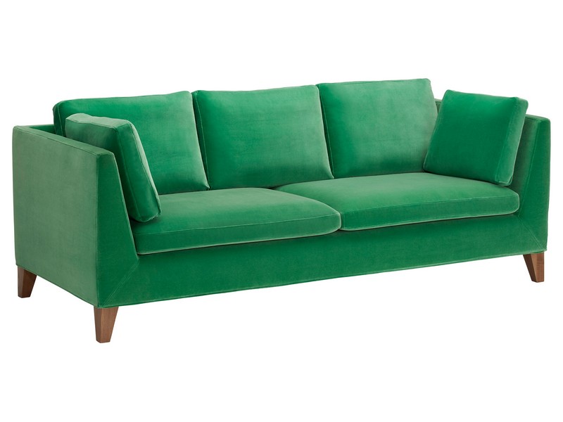 Green Velvet Couch