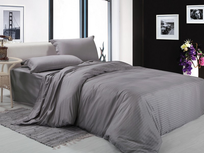 Grey And White King Size Bedding