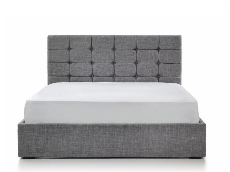 Grey Ottoman Storage Bed