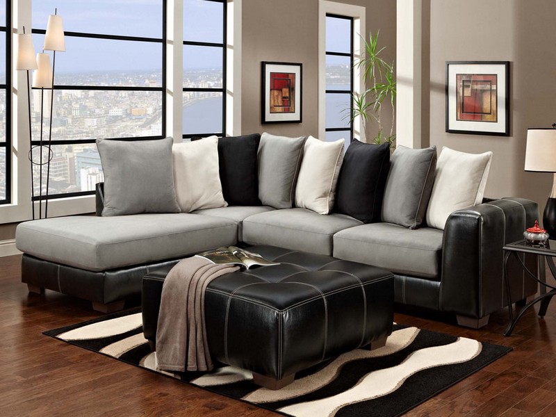 Grey Sectional Couch