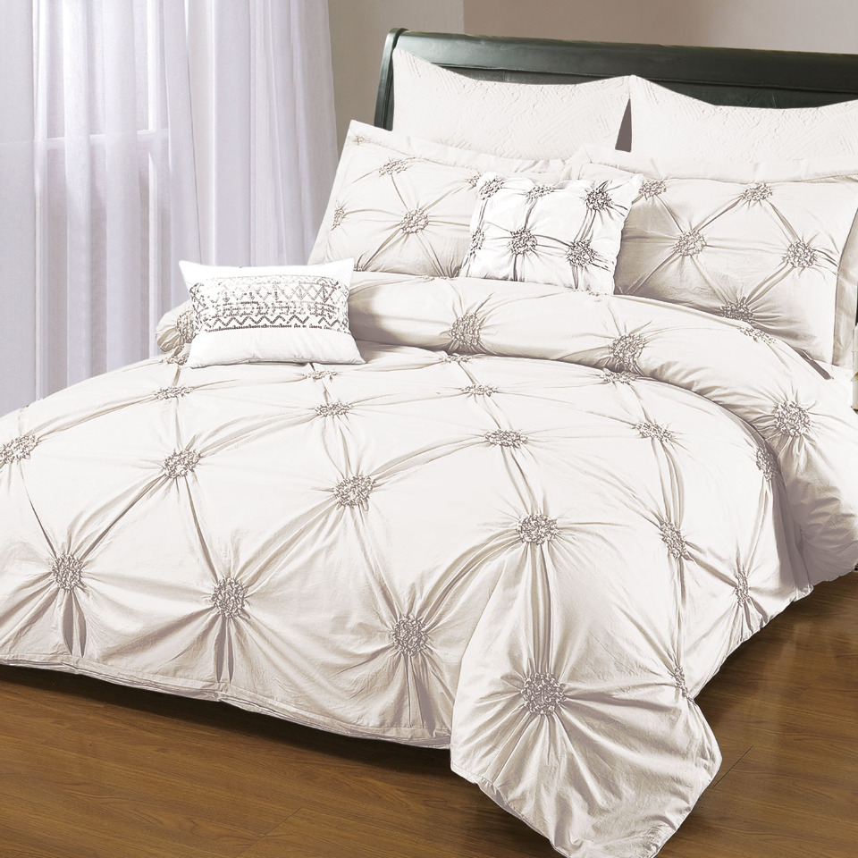 Hadley Ruched Duvet Cover Sham