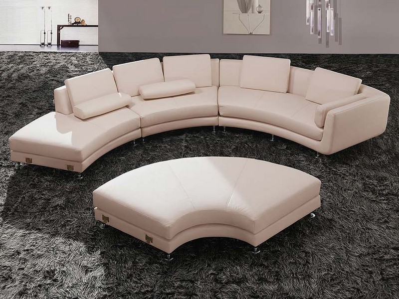 Half Circle Sectional Couch