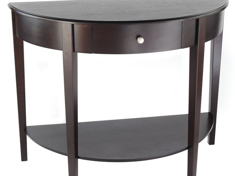 Half Moon End Table