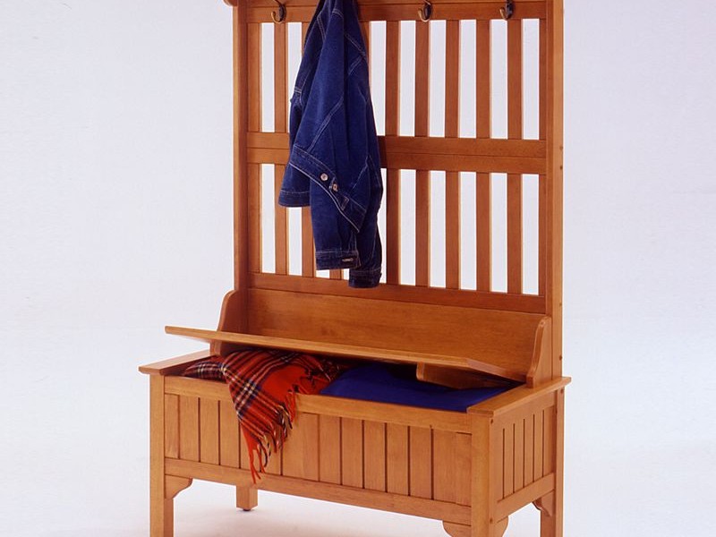 Hall Tree Storage Bench