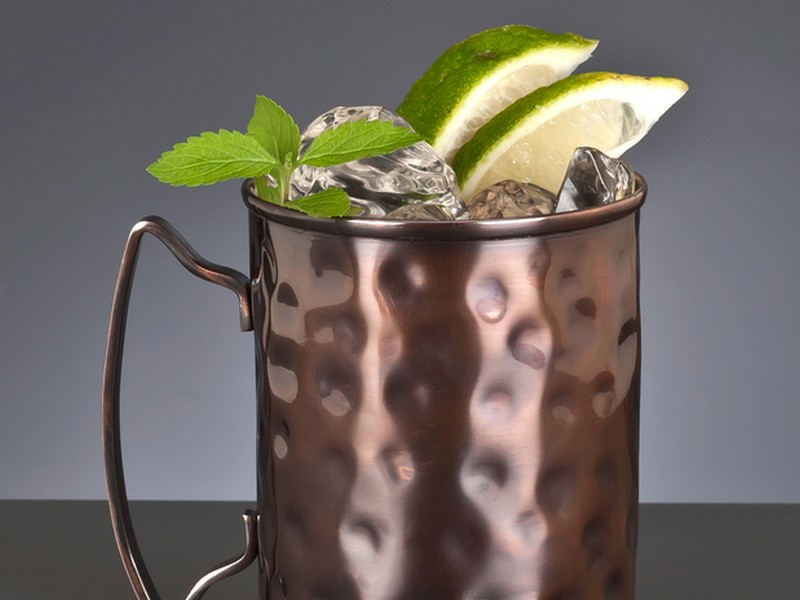 Hammered Moscow Mule Mugs
