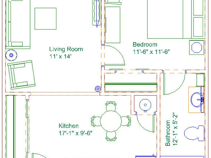 Handicap Accessible Bathroom Floor Plans