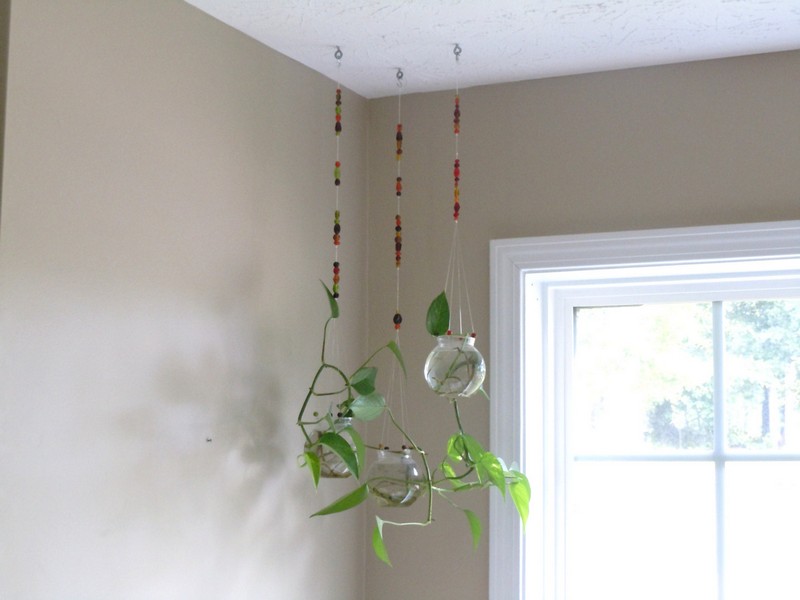 Hanging Glass Planters Indoor