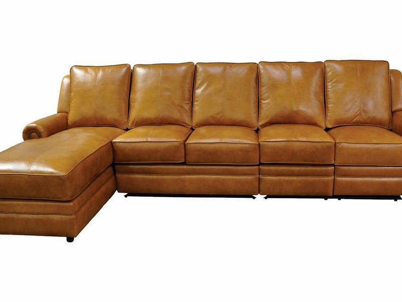 Harper Leather Reclining Sofa