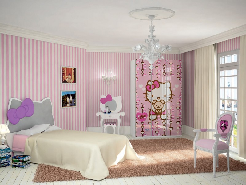 Hello Kitty Headboard Decal