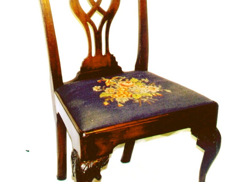 High Back Queen Anne Chairs