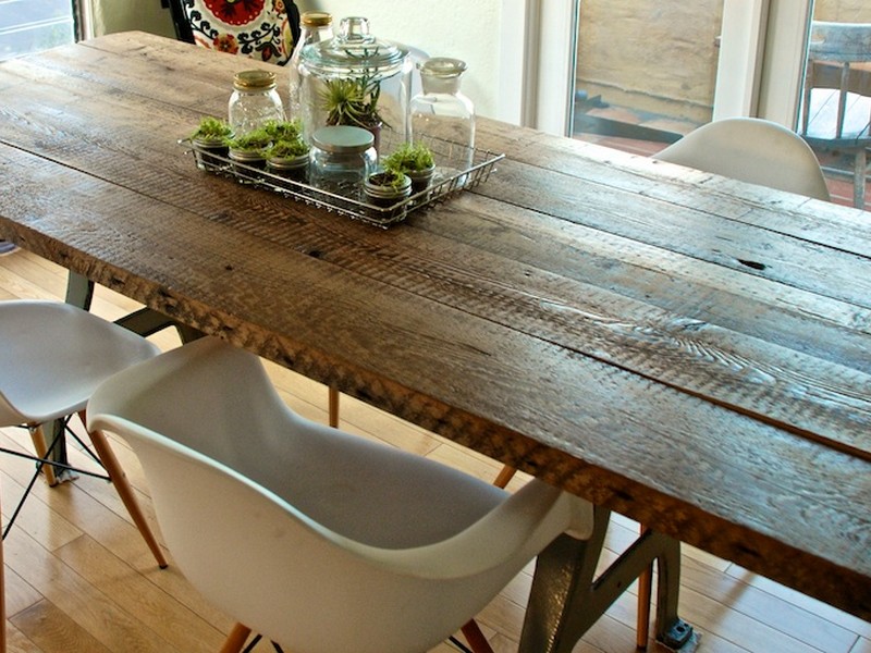 Homemade Wood Dining Table