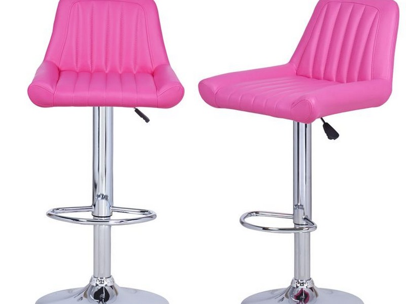 Hot Pink Bar Stools