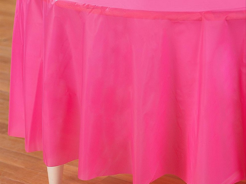 Hot Pink Tablecloth Table Linens