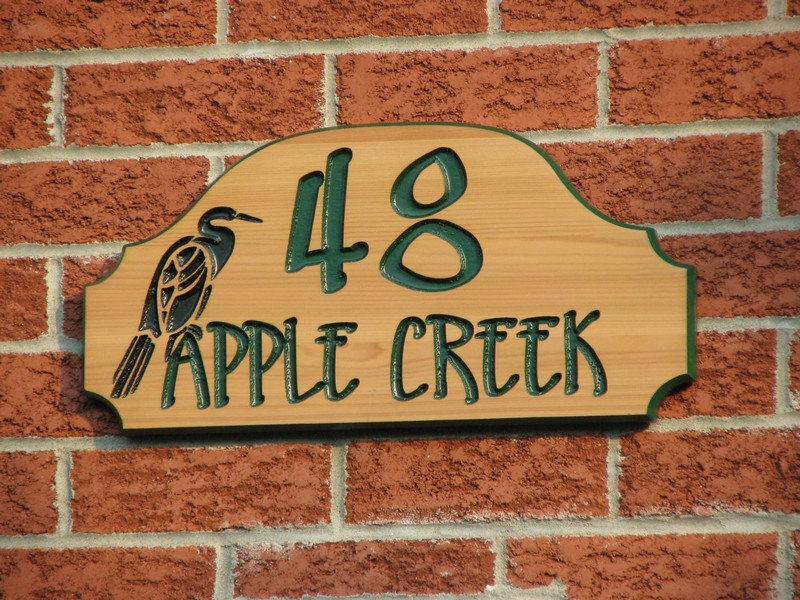 House Address Plaques