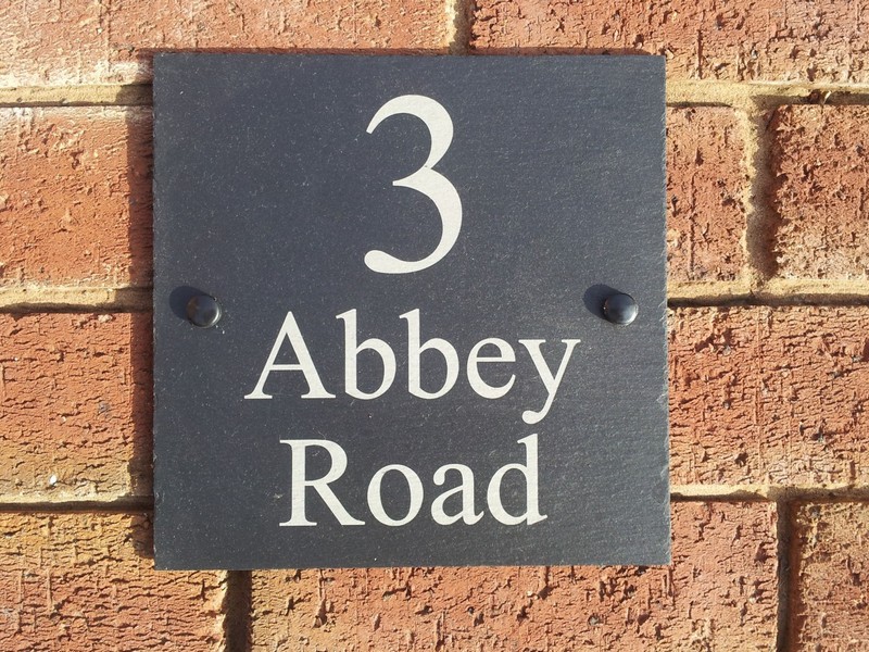 House Number Plaques