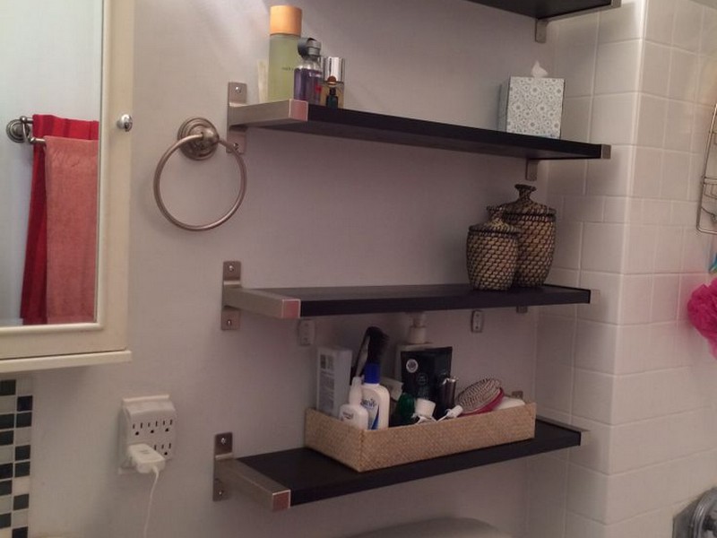 Ikea Bathroom Shelves Over Toilet