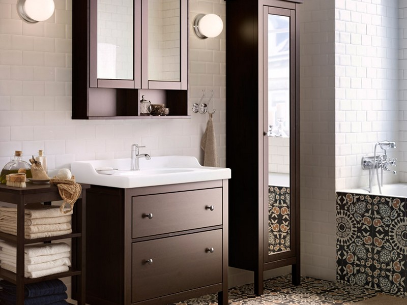 Ikea Hemnes Bathroom Mirror Cabinet