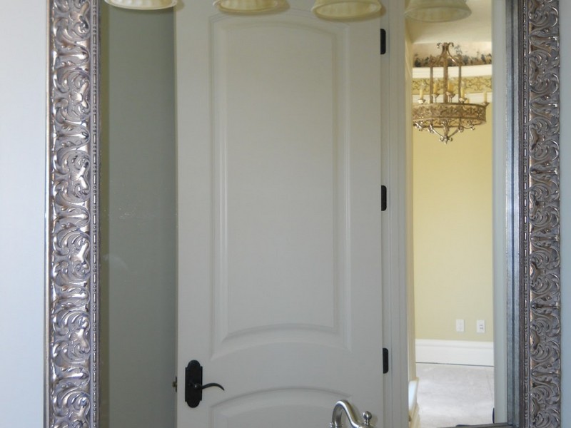 Images Of Framed Bathroom Mirrors