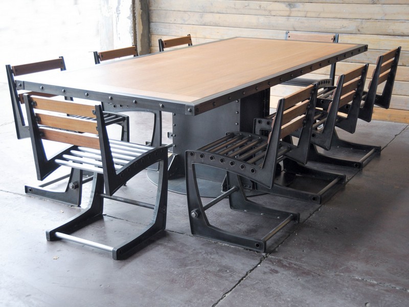 Industrial Style Conference Table