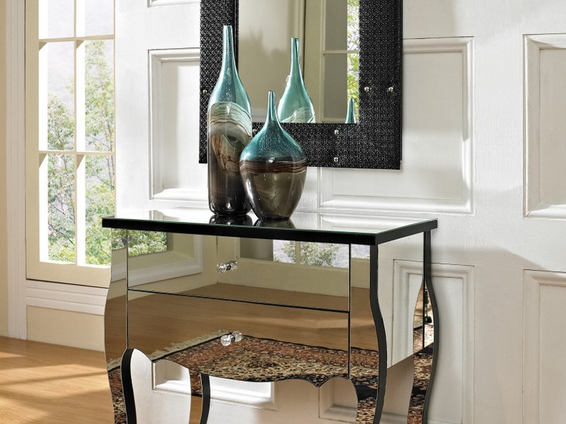 Inexpensive Mirrored Furniture