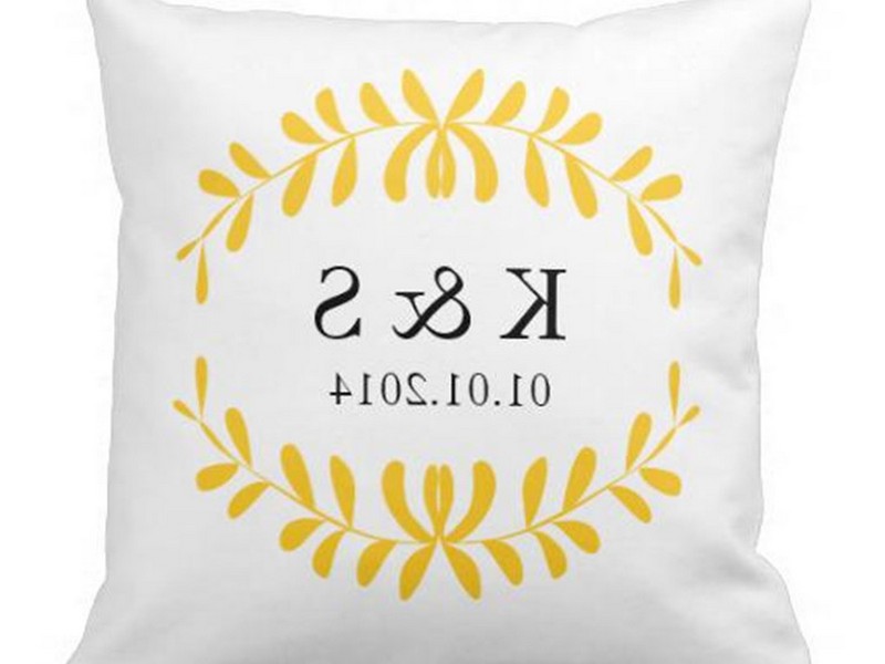 Initial Throw Pillows