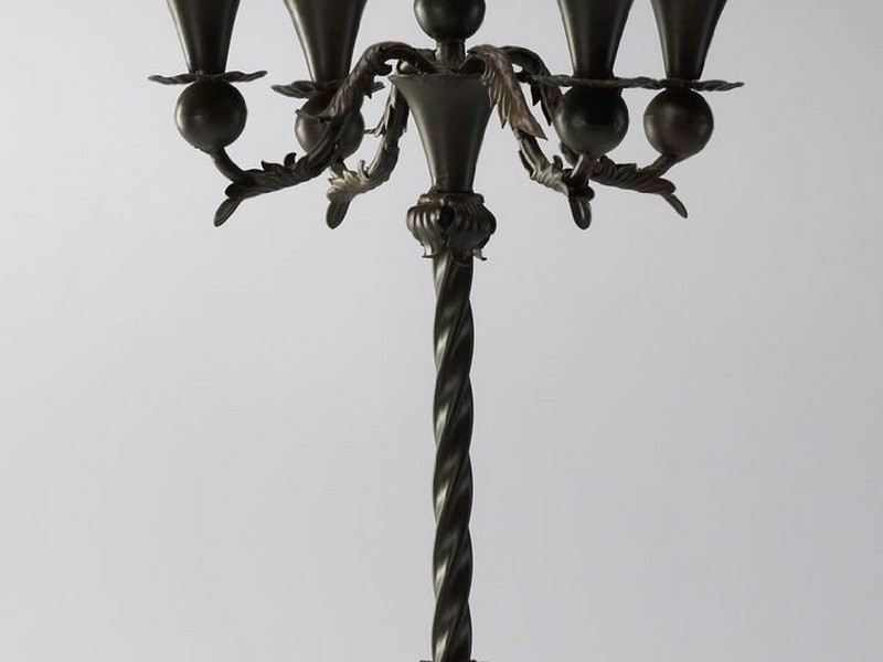 Iron Floor Candle Stands