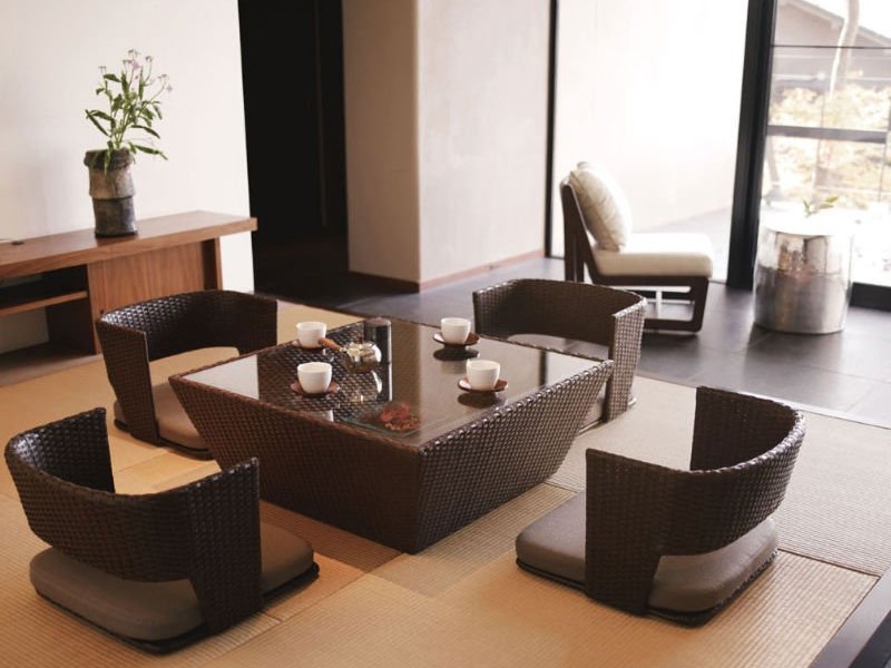 Japanese Low Dining Table