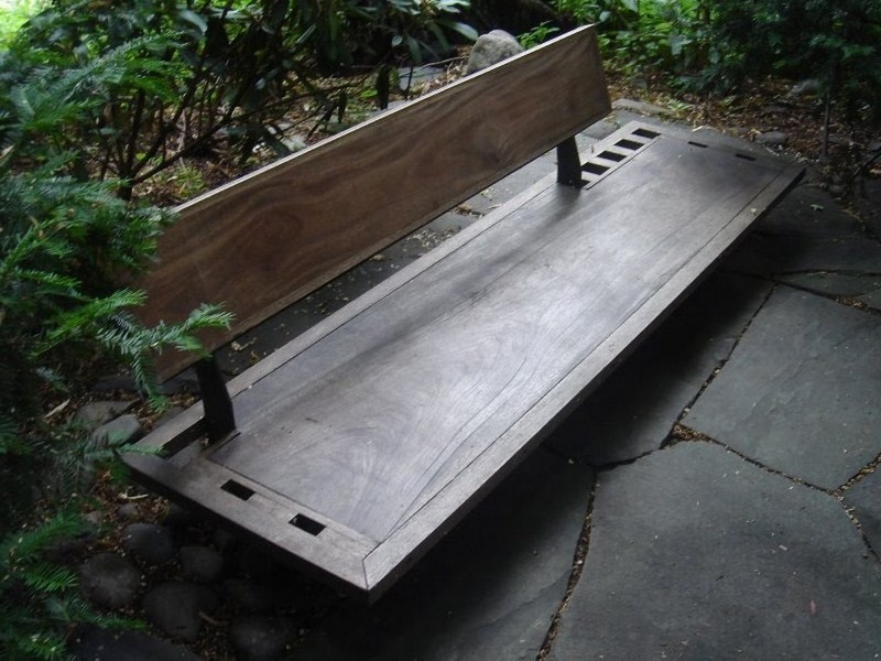 Japanese Style Garden Bench