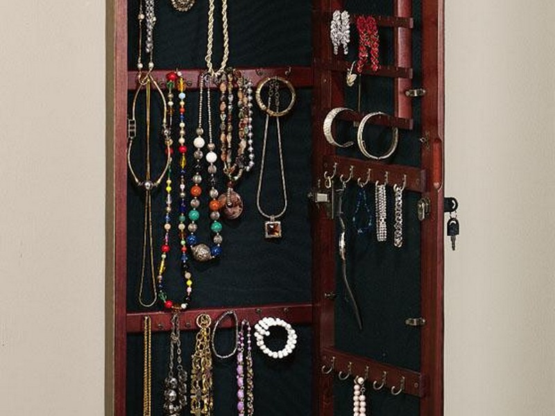 Jewelry Organizer Mirror