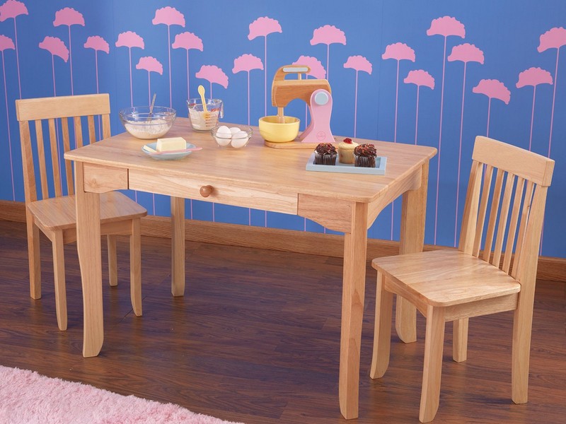 Kidkraft Farmhouse Table And Chair Set Pecan