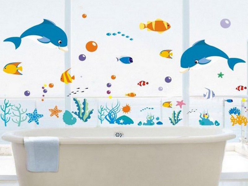 Kids Bathroom Decals