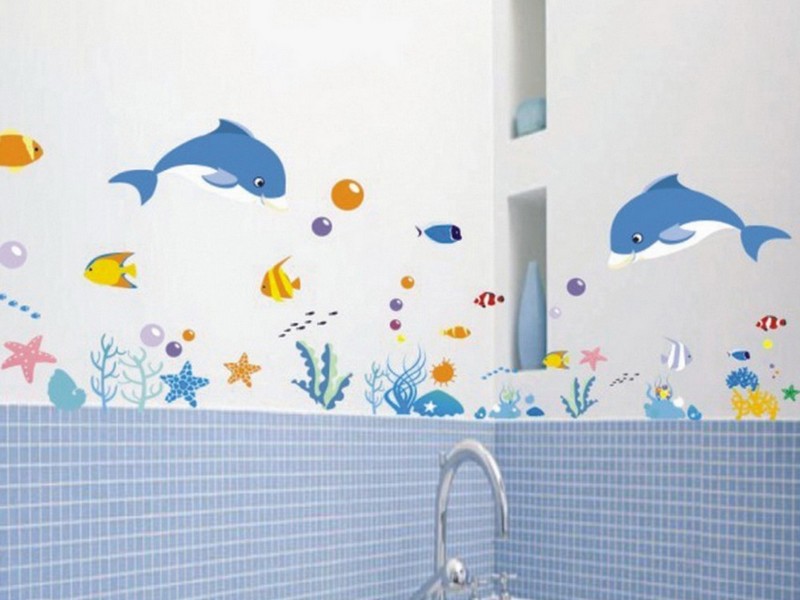 Kids Bathroom Wall Decals